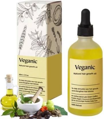 Vegan Natural Hair Growth Oil (Pack of 2)